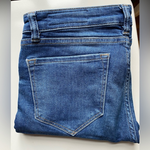 All Saints Twisted Mast Cropped Jeans Size 27 - Picture 4 of 6